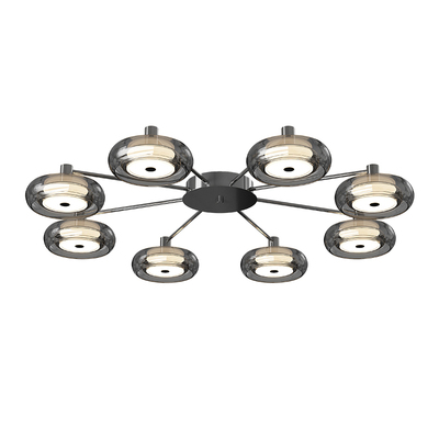 现代简约8头全光谱护眼吸顶灯