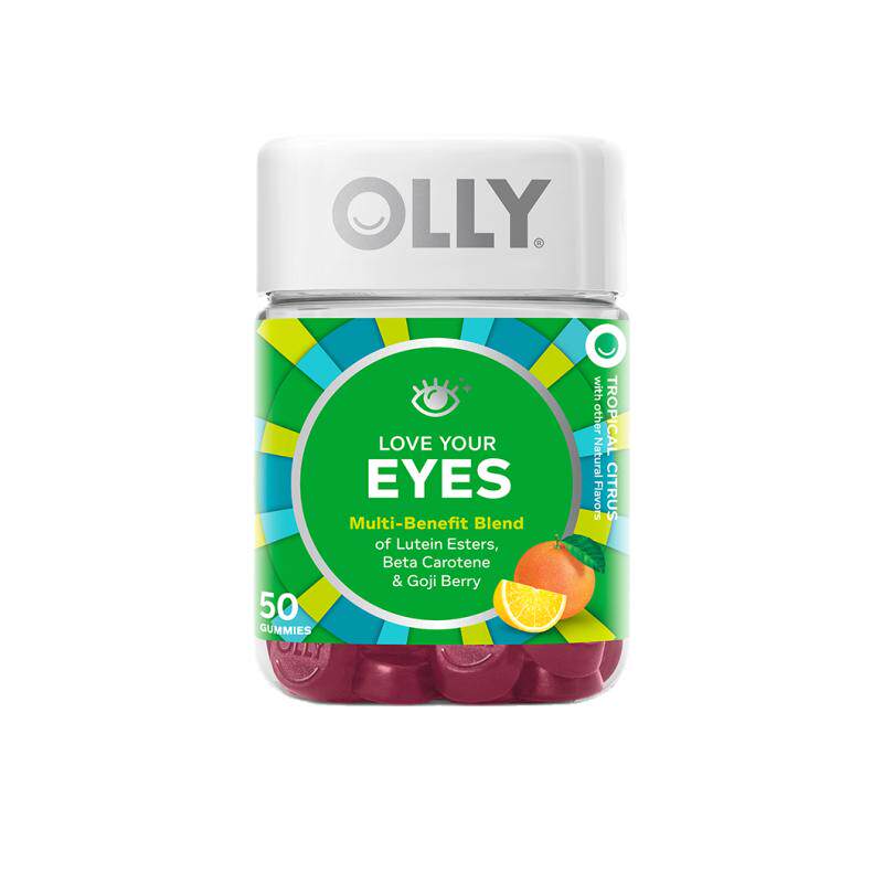 OLLY联合利华叶黄素护眼软糖50粒