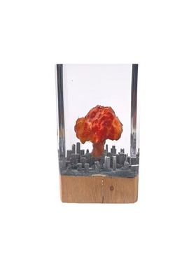 滴胶摆件成品原子弹爆炸炫酷环氧树脂工艺品送男友创意礼物