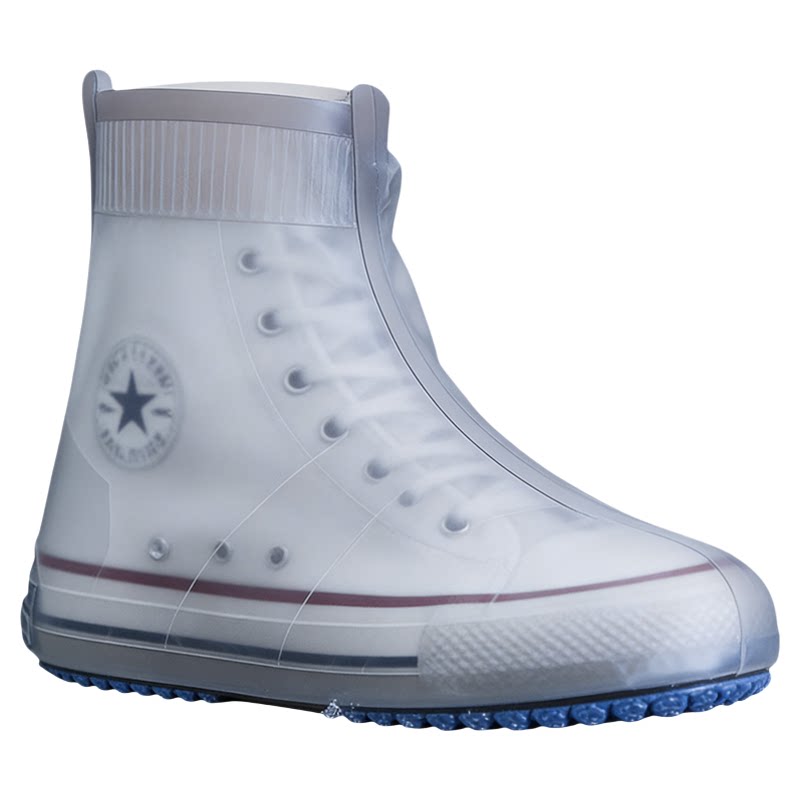 雨鞋男女防雨防雪鞋套防水防滑加厚耐磨外穿下雨硅胶雨靴脚套雨天