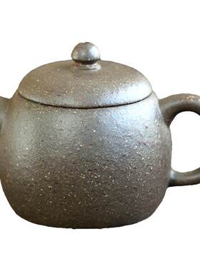 一水堂宜兴手工紫砂壶功夫茶具老青灰泥自练矿斗茶小壶泥料发烧友