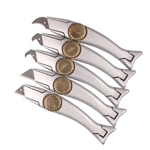 海豚刀 牛角钩勾刀梯形刀片pvc地板塑胶电线电缆剥皮地胶专用刀片