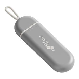 药盒便携式避光药品分装盒迷你随身小药盒老人健忘药盒小号三格