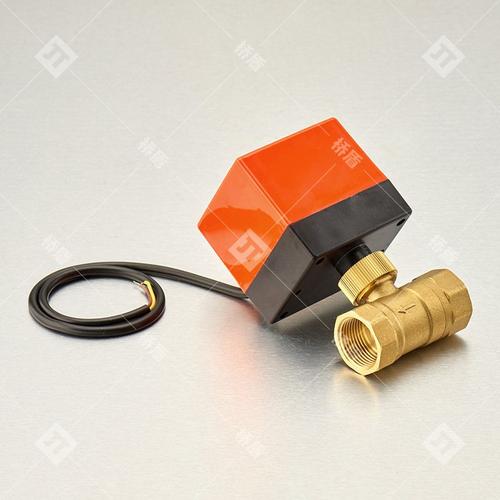 桥盾阀门电动球阀三线4N8NG螺纹球阀风机电动阀控工厂批发二二通