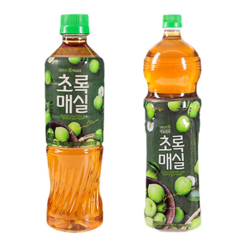 韩国进口熊津萃雅源青梅汁商用青梅饮料瓶装果汁整箱批发梅子汁