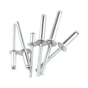 铝铆钉大帽沿拉柳钉304不锈钢开口型圆头抽芯铆钉卯钉抽心柳丁