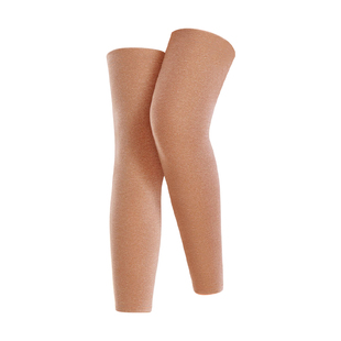 德绒防寒保暖护膝盖老寒腿发热男女士关节老年人防滑护腿加长筒套