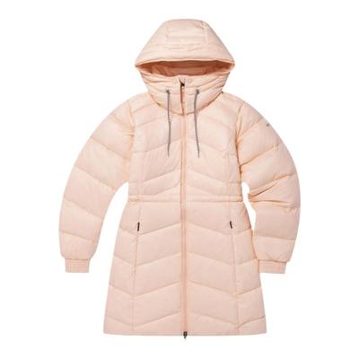 哥伦比亚Columbia户外女拒水保暖防风中长款羽绒服外套WR6316