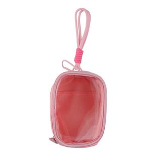 吧唧透明收纳包外出痛包13cm娃包帆布迷你零钱包耳机小包谷子包挂