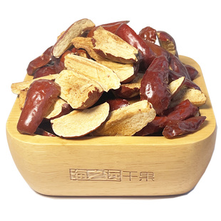 200g泡茶去核枣干新疆骏枣干无核干脆切片红枣条甜味来自大枣本身