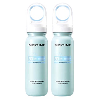 Mistine蜜丝婷小凉喷身体防晒水防晒喷雾美白清爽油皮SPF50+女
