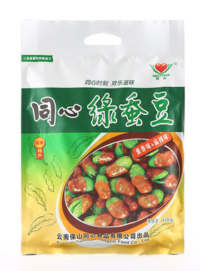 同心绿蚕豆鲜香酥脆素香味麻辣味