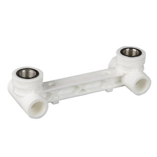 PPR水管配件热熔接头4分 20 6分 25内丝连体弯头双联三通淋浴花洒