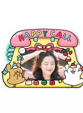 来图定制卡通亚克力冰箱贴磁性吸附创意感家居装饰品软萌趣味布置