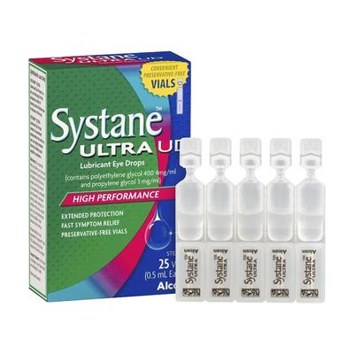 进口思然Systane人工泪液滴眼液眼干眼症隐形眼镜眼药水无防腐剂