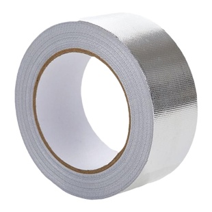 玻纤铝箔胶带耐高温隔热屏蔽保温防晒防水密封管道包扎固定