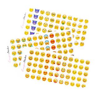 qq表情贴纸emoji贴纸表情包包邮贴图贴画手帐创意大小日记贴新版