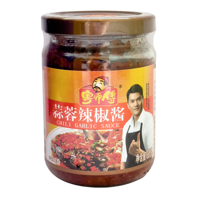 粤师傅蒜蓉辣椒酱226g腌料火锅