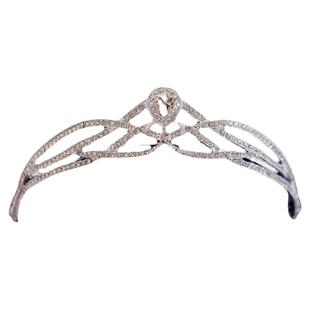 新娘结婚皇冠头饰韩式超仙简约精致小巧闪钻水晶王冠生日成年礼物