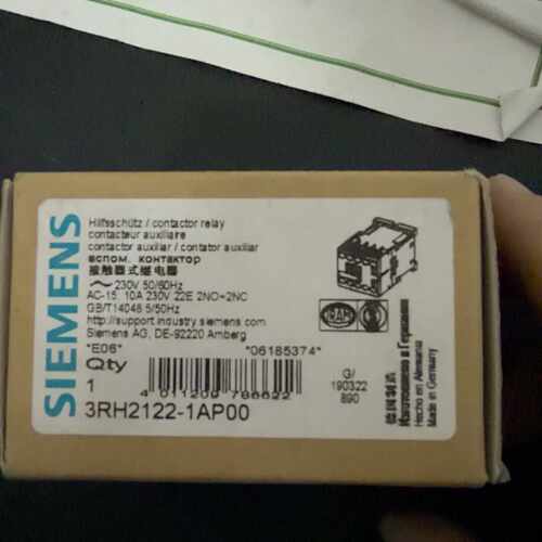 询价接触器式继电器，型号3RH2122-1AP00，德国原