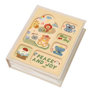 拍立得相册本纪念册5寸6寸78四五七3照片儿童家庭影集大容量收纳4