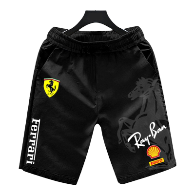 法F1拉利车队方程式速干短裤