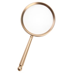 高清高倍手持式光学放大镜10倍儿童学生用老人6倍8倍阅读扩大镜