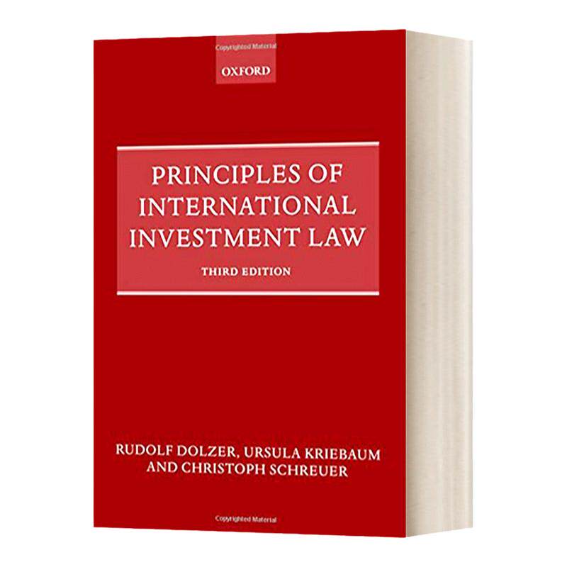 Principles of International Investment Law 国际投资法原理 第三版 平装