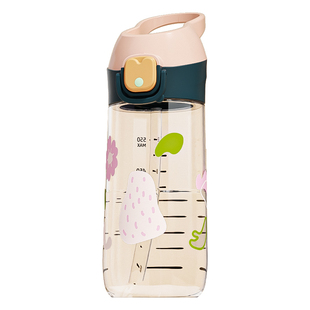 2025新款孕妇产妇专用高颜值吸管杯可躺着喝水杯子带刻度吸管水杯