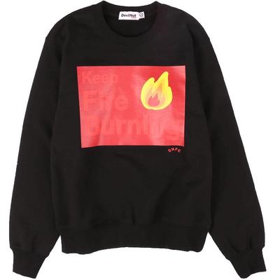 潮牌恶魔男女同款圆领套头卫衣