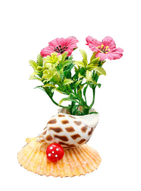刺身摆盘装饰花草盘式菜品点缀