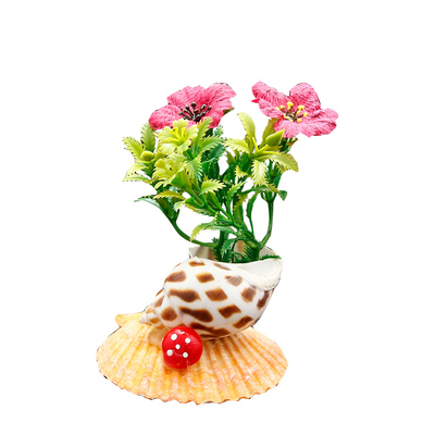 刺身摆盘装饰花草盘式菜品点缀