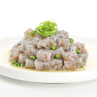 阿具鱼小小泡椒鱼皮鱼冻鱼皮卷系列餐饮酒店特色开胃凉菜小吃批发