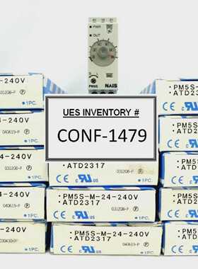 Matsushita PM5S-M-24-240V Multirange Timer NAiS PM5S ATD2317