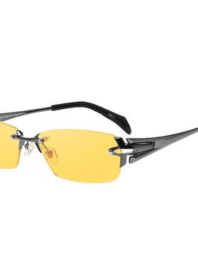 偏光变色太阳镜男夜视开车防远光