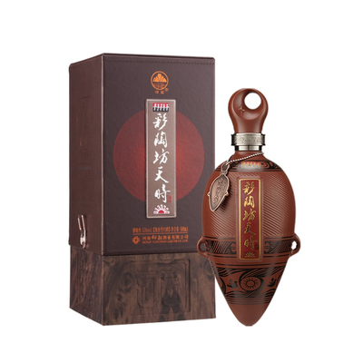 仰韶彩陶坊天时太阳53度酒礼盒装