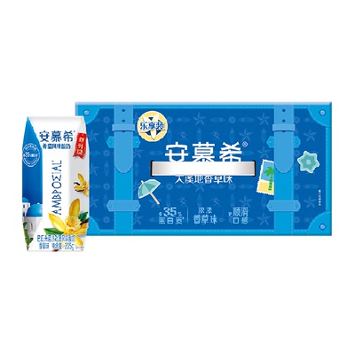伊利安慕希希腊风味常温酸奶205g*10盒