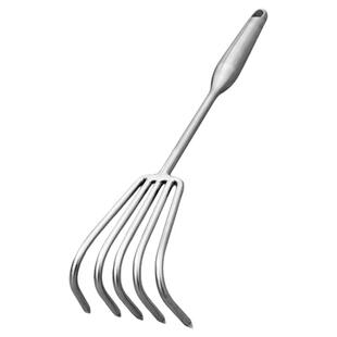 加粗七齿一体柄小耙子园艺多爪耙松土耙子海鲜耙园林耙土蛤蜊工具