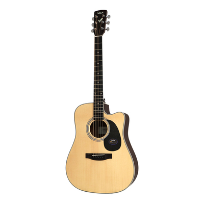 saga700初学者千元面单民谣吉他