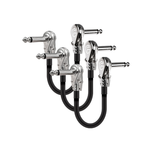 鬼火纯铜扁头单块线效果器连接线降噪屏蔽高品质PVC材质CP02 CP03