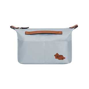 潮帛适用托特包中包内胆MCM戈雅Lv带拉链手袋收纳内衬tb珑骧tote