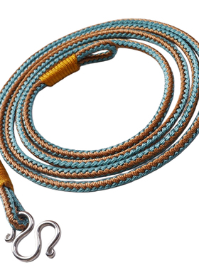 八股辫2.5细w扣藏式唐卡吊坠绳