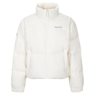 陈丽君同款Discovery探索鹅绒短款加厚羽绒服保暖面包服女25冬新