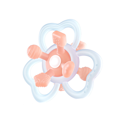 曼哈顿手抓球婴儿安抚牙胶防吃手神器可啃咬硅胶咬胶宝宝磨牙棒