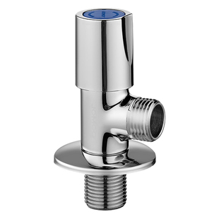 九牧角阀加长三角阀加厚精铜冷热水阀门开关热水器马桶八字阀家用