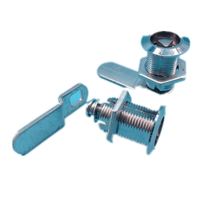 通用环卫垃圾桶配件金属锁 户外果皮箱三角铁锁 物业公园垃圾桶锁