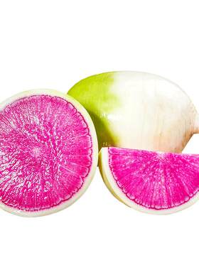 新鲜心里美水果萝卜泡菜好材料