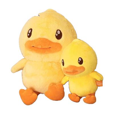 小黄鸭毛绒玩具可爱毛绒公仔