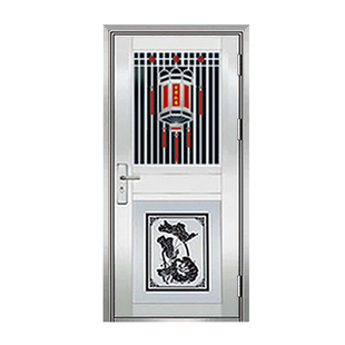 包邮不锈钢门不锈钢房门卧室门不锈钢防盗门阳台玻璃门车库单门