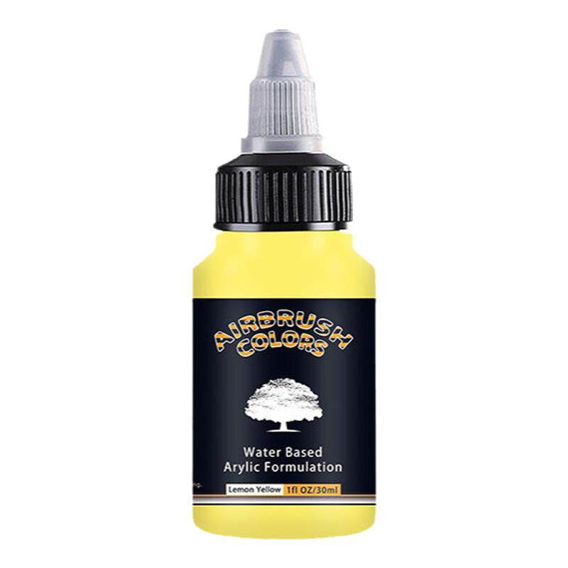 SAGUDIO喷笔丙烯颜料100ml32色水性漆模型上色墙体彩绘小喷枪颜料